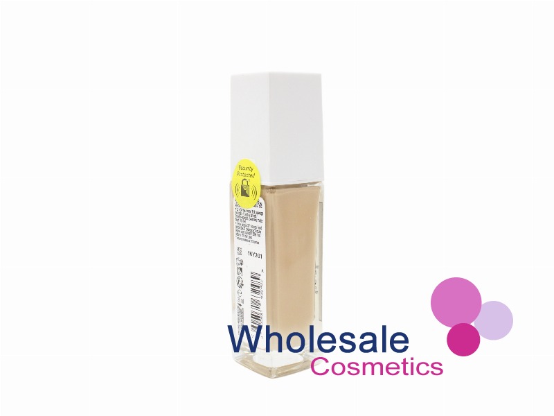 6 x Maybelline SuperStay Active Wear 30Hr Foundation Security Label - 02 NAKED IVORY